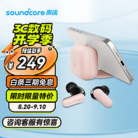 声阔（SoundCore）P30i智能降噪入耳式蓝牙音乐游戏耳机蓝牙5.4高清通话45H长续航适用苹果华为小米粉 重磅-粉