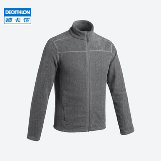 DECATHLON 迪卡侬 Mountain Hiking 120 男子抓绒衣 8492827 灰色 L