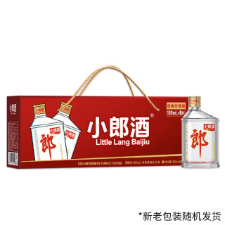 LANGJIU 郎酒 小郎酒 45度 浓酱兼香型 100ml*6瓶 礼盒装