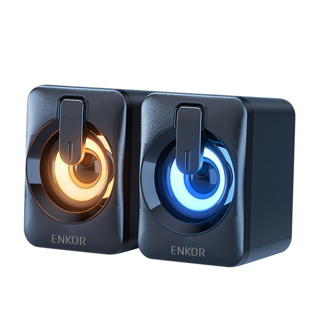恩科 mini2电脑音响 有线台式低音炮