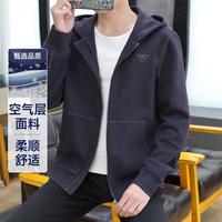 【空气层工艺】春装运动休闲百搭连帽夹克外套男式夹克