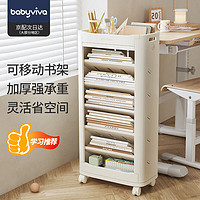 babyviva 书架 可移动带轮 39cm*21cm*79cm 学霸推荐