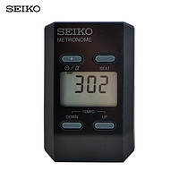 SEIKO 精工 DM51BE 电子节拍器 钢琴调音器 吉他乐器配件 (DM51B黑色)