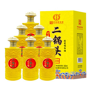 永丰牌 北京二锅头酒 42度 500mL 6瓶 金鼎黄龙