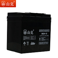 山克 SK24-12 ups不间断电源铅酸蓄电池免维护备用电池12V24AH