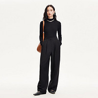 VERO MODA 休闲裤女2024早秋新款简约百搭西装裤