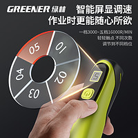 GREENER 绿林 电磨机小型手持打磨机玉石木雕抛光切割雕刻工具迷你电钻