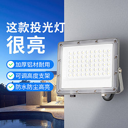 CHNT 正泰 照明 LED庭院投光灯 led家用室外防水防尘庭院灯 新款大功率