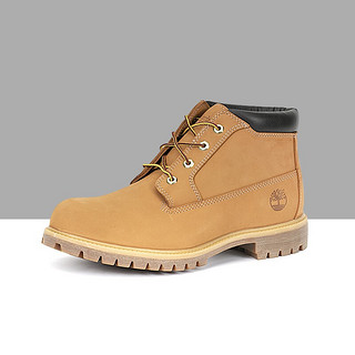 Timberland 男靴户外鞋防水潮靴中帮黄靴23061W宽版 小麦色 9