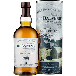 THE BALVENIE 百富 14年故事系列 单一麦芽苏格兰威士忌 700ml