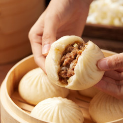 富春 笋肉包300g+大肉包300g+鲜肉包300g+三丁包300g+猪肉烧麦300g