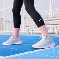 耐克(NIKE)女鞋2024春季TANJUN EASYON大童运动鞋缓震跑步鞋轻便休闲鞋 DX9041-005浅灰蓝 37.5