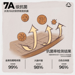 海澜之家 AA7秋冬保暖套装男士防螨抗菌青少年圆领秋衣秋裤