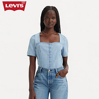 Levi's 李维斯 24夏季女士休闲气质牛仔上衣