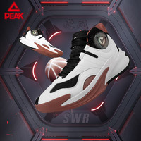 匹克（PEAK）旋风1.0大三角篮球鞋魔弹科技低帮专业实战球鞋耐磨运动球鞋男鞋 大白/黑色/暗红 41