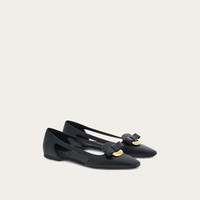 FERRAGAMO菲拉格慕女士镂空芭蕾舞平底鞋774569