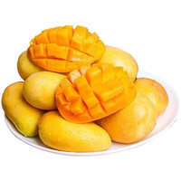 美得乐芒果新鲜小台芒应当季水果现摘甜心小芒果 3斤 小果40-60g