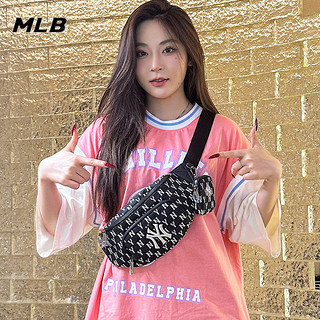 88VIP：MLB 男女同款情侣胸包 3AHSM012N-50BKS-091926