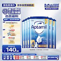 Aptamil 爱他美 英国经典版儿童配方奶粉4段（24-36个月）易乐罐800g*6罐箱装