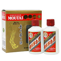 MOUTAI 茅台 贵州茅台酒50ml*2礼盒装小酒版酱香型53度飞天