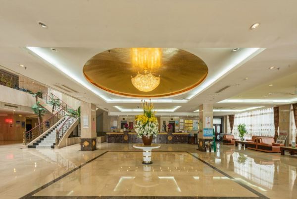 春节等全程不加价!城中心位!宁夏银川黄河明珠大酒店2晚豪华房+含早