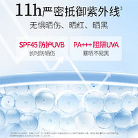 88VIP：MEIFUBAO 美肤宝 美白隔离防晒霜SPF45 经典小粉管40g防紫外线遮瑕三合一