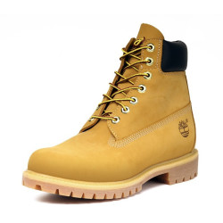 Timberland 添柏岚 户外男靴防水踢不烂真皮 10061W 10061W-小麦色 45