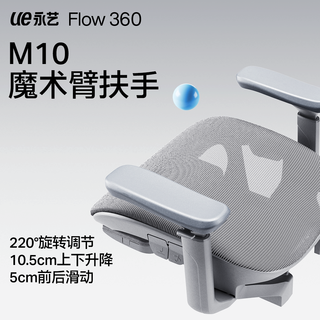 【李佳琦超级家装节】永艺撑腰椅flow360人体工学椅电脑椅办公椅