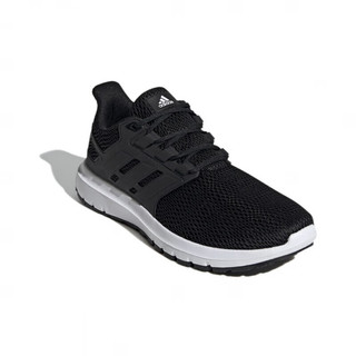 阿迪达斯 （adidas）夏季网面透气轻便休闲缓震训练运动鞋 UK7.5码41.0 一号黑/一号黑/白