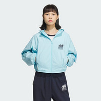 adidas 阿迪达斯 W LOGO JKT女士舒适耐磨运动休闲梭织夹克