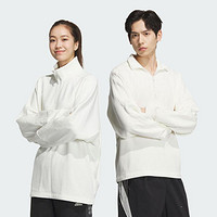 adidas 阿迪达斯 2024男女同款白舒适耐磨透气男式卫衣