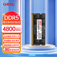 GeIL 金邦 千禧系列笔记本DDR5电脑内存条  广泛兼容 笔记本DDR5 4800 16G