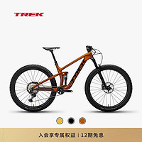 TREK 崔克 山地车 TOP FUEL 9.8 XT 碳纤维竞赛级全避震软尾山地自行车 铜金色 门店提取