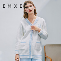 嫚熙半边绒月子家居服秋冬哺乳睡衣秋衣秋裤套装保暖内衣纯棉