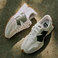 new balance NB官方正品男女情侣复古绿经典运动休闲鞋MS327ASN