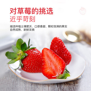 Bizim Tarla阿塞拜疆进口果肉酱吐司涂抹酱冰淇淋面包搭档400g 草莓果酱