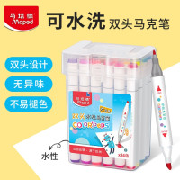 Maped 马培德 双硬头 可水洗马克笔 24色三角杆