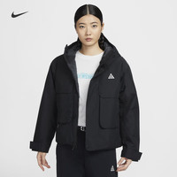 NIKE ACG STORM-FIT女子防风夹克冬季棉服外套FV7328 010黑/煤黑/黑/山峰白 L