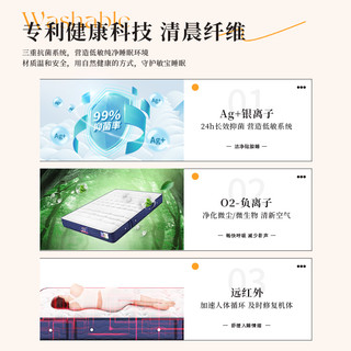  SOMNOPRO/穗宝 偏硬加厚 乳胶床垫 独立弹簧 椰棕棕垫  升级版【东方梦倍净版 99%抑菌软硬双面】，全店东方梦 软硬双面&全家适用，静眠 舒压透气，静眠倍净版 舒压承托&抑菌，舒眠 软硬适中，舒眠倍净版 护脊支撑&抑菌，流光 可调节睡感&可拆洗净螨，浮云 软硬适中 可拆透气，套餐 东方梦倍净版+酣穗皮床象牙白，套餐首选【东方梦+酣穗皮床象牙白】，东方梦倍净版A版，东方梦A版 尺寸 150*200cm