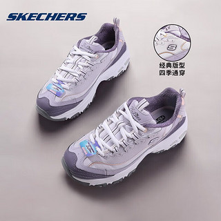 移动端、京东百亿补贴：SKECHERS 斯凯奇 女款休闲运动鞋 143-LAV