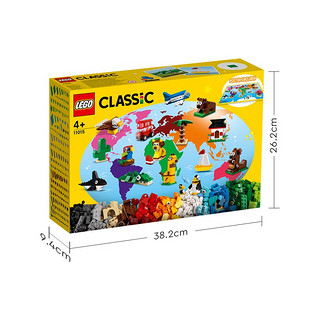 LEGO 乐高 CLASSIC经典创意系列 11015 环球动物大集合