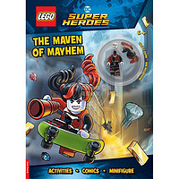 现货 乐高 DC 超级英雄：Maven of Mayhem（带 Harley Quinn 乐高迷你模型和扩音器）英文原版 LEGO