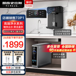 凯奇史密斯 净水器家用过滤器净水机厨下式直饮机ro反渗透加热一体机
