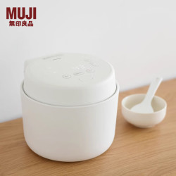 MUJI 無印良品 无印良品（MUJI） 多功能电饭煲 3L 电饭锅家用 适合1-5人 LAH8CC3S 长270*宽253*高217mm