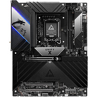 MSI 微星 MEG Z890 UNIFY-X 暗影 ATX主板（LGA 1851、Z890）