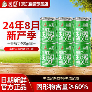 XIAOCHU 笑厨 新疆番茄丁 400g*6罐