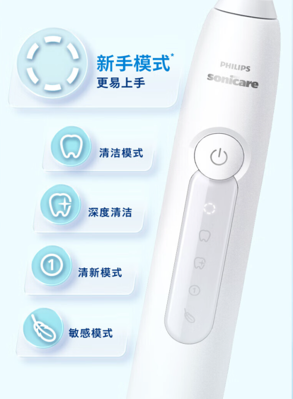 PHILIPS 飞利浦 电动牙刷钻石3系HX5161 荧光绿