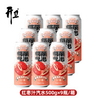 开卫 红枣气泡水 500g*9瓶
