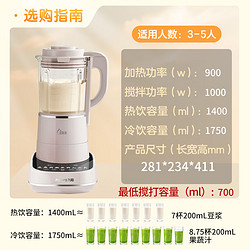 Joyoung 九阳 L18-P660 静音料理机 1.75L