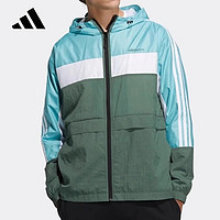 阿迪达斯（adidas）neo 时尚男子连帽运动夹克外套 H57440 H57440 XS